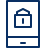 Mobile Phone Lock Icon from Cyber Line Set