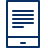 Mobile Phone Note Text Icon from Cyber Line Set