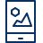 Mobile Phone Picture Icon from Cyber Line Set