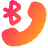 Phone Call Bluetooth Speaker Icon from Plump Gradient Set