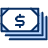 Bank Notes Icon from Cyber Duotone - Free Set