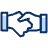 Business Handshake Deal Icon from Cyber Duotone - Free Set
