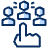 Business Pick User Icon from Cyber Duotone - Free Set