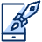 Business Startup Mobile Icon from Cyber Duotone - Free Set