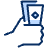 Cash Hand 1 Icon from Cyber Duotone - Free Set