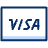 Credit Card Visa Icon from Cyber Duotone - Free Set