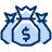 Money Bag 1 Icon from Cyber Duotone - Free Set