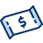 Bank Note 1 Icon from Cyber Duotone Set