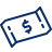 Bank Note 1 Icon from Cyber Line Set