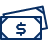 Bank Notes 4 Icon from Cyber Duotone Set
