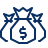 Money Bag 1 Icon from Cyber Line Set