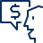Money Talk Icon from Cyber Line Set