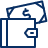 Wallet Cash 1 Icon from Cyber Line Set