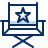 Director Chair Icon from Cyber Duotone Set