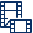 Movie Film Strip Icon from Cyber Line Set