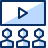 Movie Users Icon from Cyber Duotone Set
