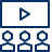 Movie Users Icon from Cyber Line Set