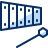 Xylophone Icon from Cyber Duotone Set