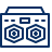 Boombox Icon from Cyber Line Set