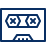 Cassette Tape 2 Icon from Cyber Line Set