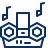Mp3 Player 2 Icon from Cyber Line Set