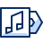 Music Album 2 Icon from Cyber Duotone Set