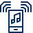 Music Player Mobile 2 Icon from Cyber Line Set