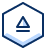 Control Eject Icon from Cyber Duotone Set