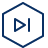 Control Next Icon from Cyber Line Set