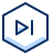 Control Next Icon from Cyber Duotone Set