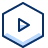 Control Play Icon from Cyber Duotone Set