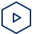 Control Play Icon from Cyber Line Set