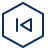 Control Previous Icon from Cyber Line Set