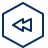 Control Rewind Icon from Cyber Line Set