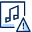 Music Alert Icon from Cyber Duotone Set