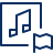 Music Flag Icon from Cyber Line Set