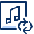 Music Loop Icon from Cyber Duotone Set