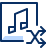 Music Shuffle Icon from Cyber Duotone Set