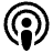 Apple Podcast Logo Icon from Logos Solid - Free Set