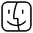 Mac Finder Logo Icon from Logos Line - Free Set