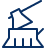 Axe Wood Stump Icon from Cyber Line Set