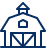 Barn Icon from Cyber Line Set
