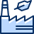 Eco Factory Icon from Cyber Duotone Set