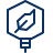 Eco Light Icon from Cyber Line Set