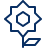 Flower 2 Icon from Cyber Line Set
