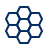 Honey Comb Icon from Cyber Line Set