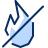 NO Flame Icon from Cyber Duotone Set
