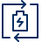 Recharge Energy Icon from Cyber Line Set