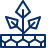 Wall Plant Icon from Cyber Line Set