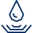 Water Drop Icon from Cyber Line Set